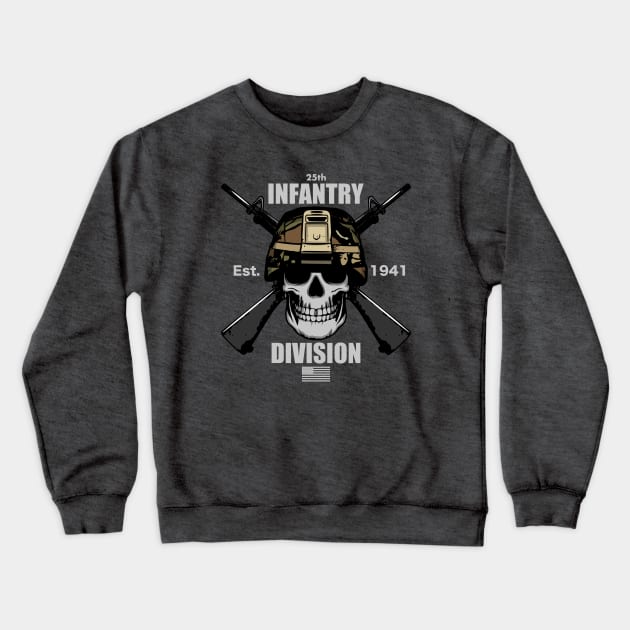 25th Infantry Division Crewneck Sweatshirt by TCP